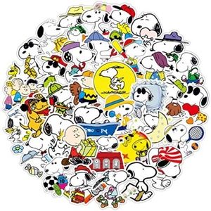 🌱 5 for 50! 25 Snoopy Sticker Pack Vinyl Stickers Decals Water Bottle Computer